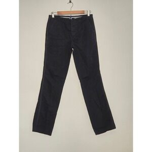 MY PANT'S black cotton linen trousers XS made in Tunisia